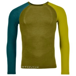 Ortovox - 120 Comp Light Long Sleeve - Sous-vêtement Mérinos -Magasin De Sports De Plein Air ortovox 120 comp light long sleeve sous vetement merinos 2