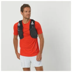 Salomon - Sense Pro 2 With Flasks - Sac à Dos Trail -Magasin De Sports De Plein Air salomon sense pro 2 with flasks sac a dos trail detail 3